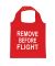 Remove Before Flight Reusable Foldable Tote