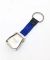 The Museum of Flight Blue Seatbelt Keychain