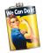 Rosie The Riveter We Can Do It! 8oz Flask