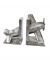 Silver Airplane Bookend