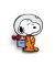 Astronaut Suit Snoopy Pin