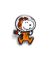 Astronaut Snoopy Jumping Pin