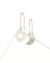 Silver Cosmic Drop Earrings