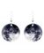 Round Moon Earrings