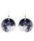 Round Moon Earrings