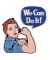 Rosie The Riveter Enamel Pin