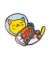 Astronaut Cat Enamel Pin