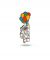 Astronaut Balloons Pin