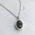 Oval Raw Meteorite Necklace