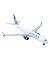 737MAX9 United 1:400 Model