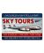 Sky Tours Lockheed Constellation Metal Sign