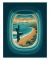 Airplane Window Island Print