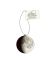 Glitter Moon Ornament