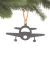 Steel Airplane Ornament
