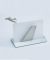 Silver Airplane Business Card Holder