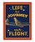 Life is a Journey Enjoy The Flight Notecard