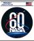NASA 60th Anniversary Logo Sticker
