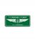 Compass Wings Green Sticker