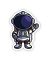 Astronaut Waving Sticker