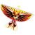 Phoenix Orange eBird Flying Toy