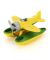 Yellow Seaplane with Grey Propeller Green Toys