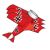 Red Baron Triplane Kite