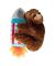 Rocket Sloth Plush Dog Toy