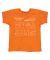 Orange Paper Airplane Diagram Youth Tee