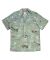 Bombers and Fighters Green Hawaiian Shirt 