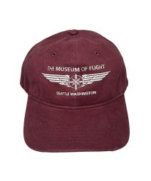 Compass Wings Maroon Cap