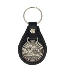Aviator and Astronaut Leather Key Fob