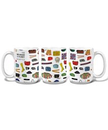 Museum of Flight Runway to Runway 15oz Collage Mug