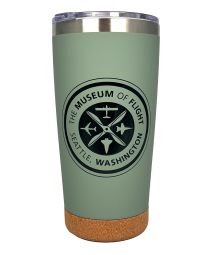 Aircraft Icons Propeller 20oz Moss Tumbler