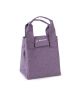 Purple Boeing Logo Heathered Lunch Tote