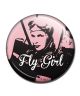 Fly Girl Fridge Magnet