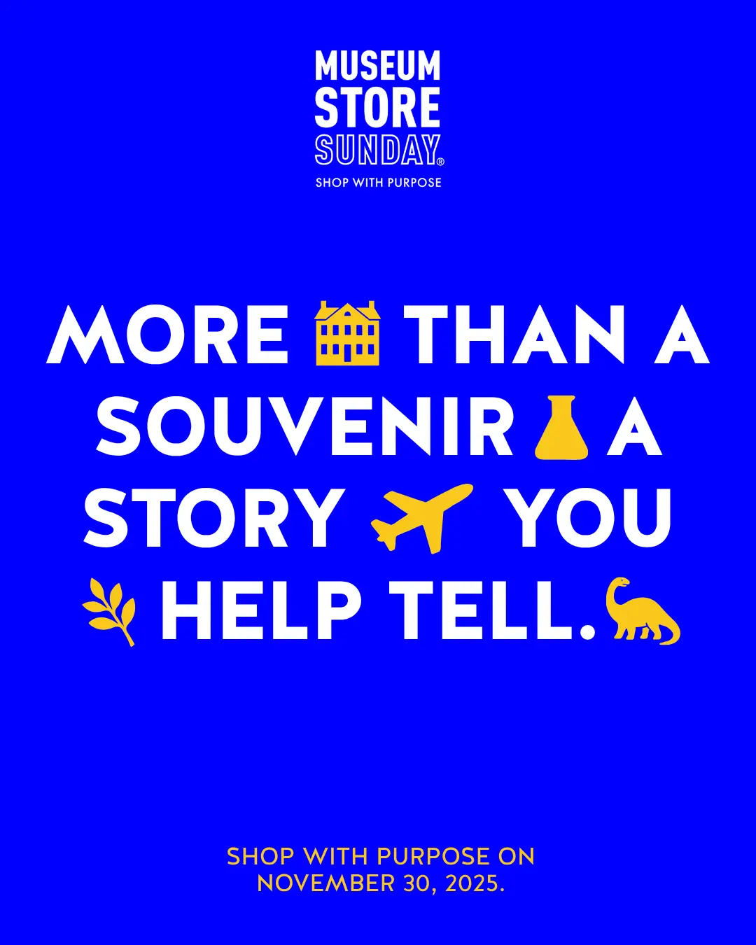 Museum Store Sunday Be A Patron Logo